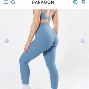 PARAGON Women's Sky Blue Leggings